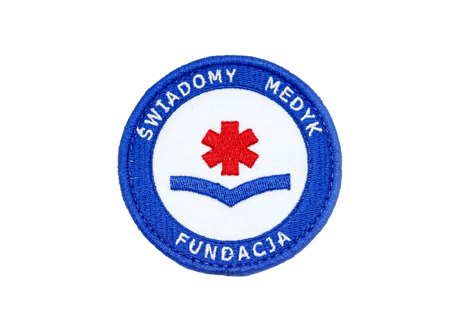 Naszywka Fundacji Świadomy Medyk – wersja klasyczna