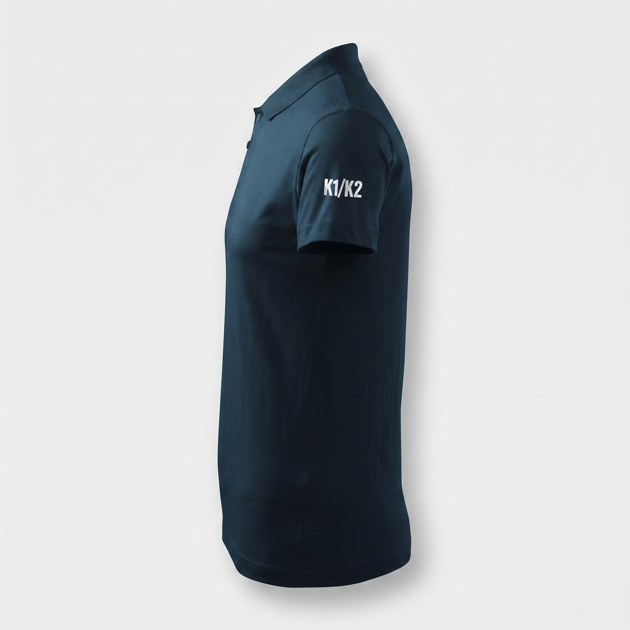 Koszulka polo - K1/K2 Classic Sleeves (granatowa) - obrazek 2