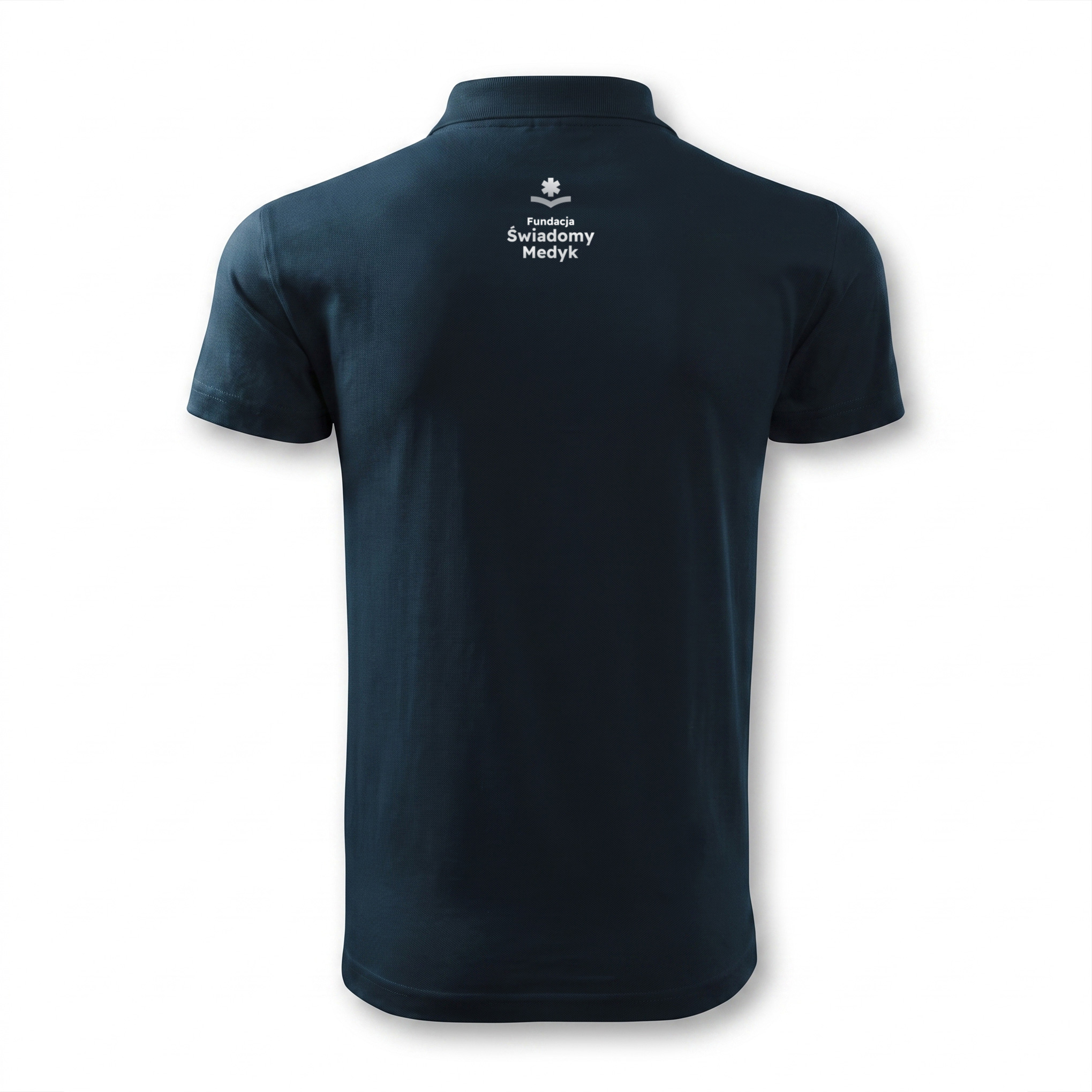 Koszulka polo – K1/K2 Chest&Back (granatowa) - obrazek 2